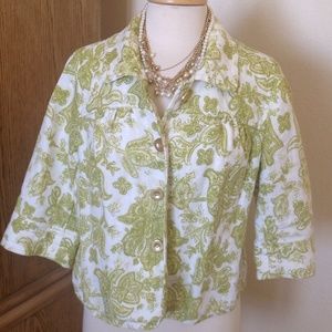 CHARTER CLUB Cropped Jacket